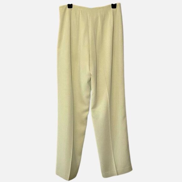 Talbots Herringbone Lined Pantsuit in Cream Women’s 10 - Picture 8 of 11